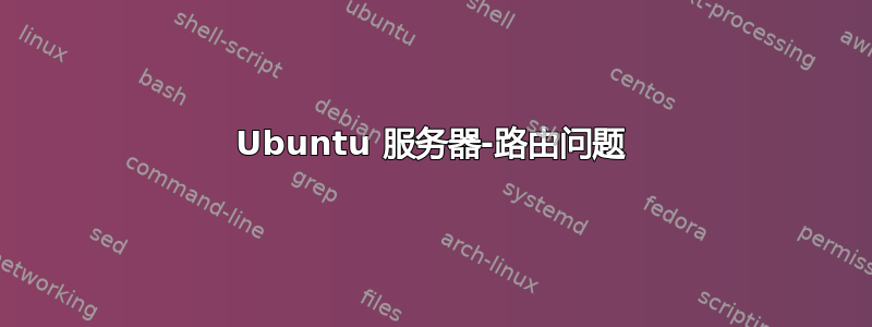 Ubuntu 服务器-路由问题