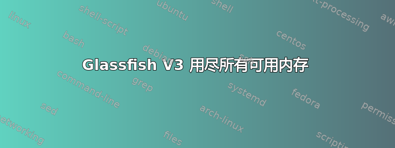 Glassfish V3 用尽所有可用内存