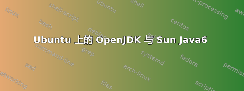 Ubuntu 上的 OpenJDK 与 Sun Java6