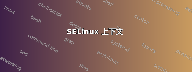 SELinux 上下文