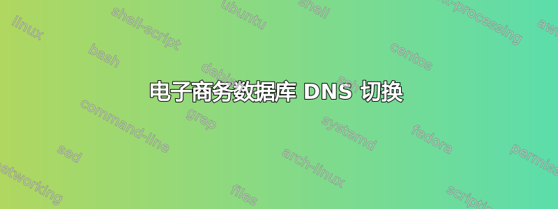 电子商务数据库 DNS 切换