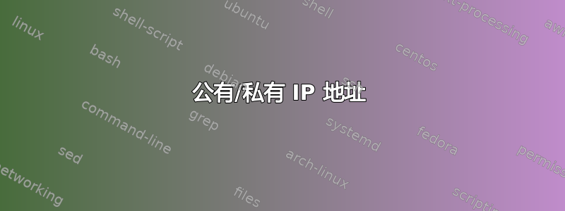 公有/私有 IP 地址