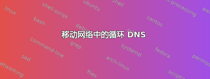 移动网络中的循环 DNS