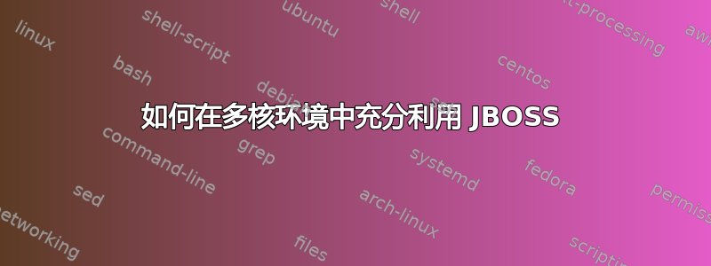 如何在多核环境中充分利用 JBOSS