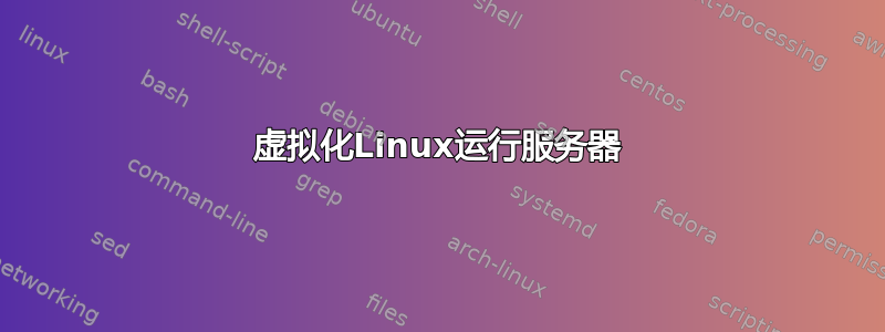 虚拟化Linux运行服务器