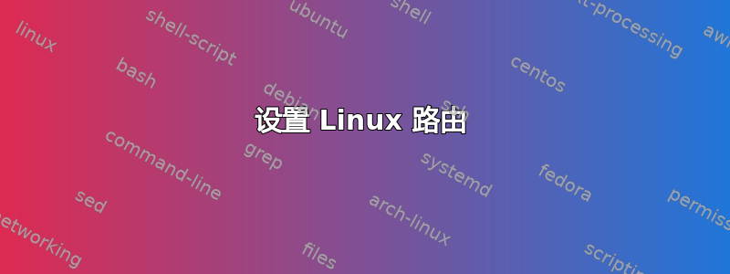 设置 Linux 路由