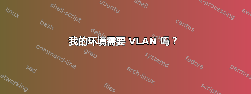 我的环境需要 VLAN 吗？