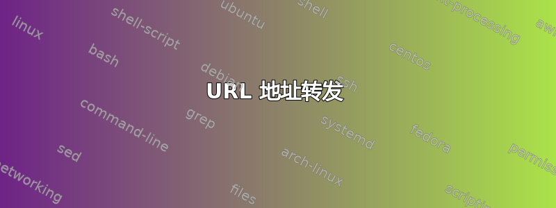 URL 地址转发