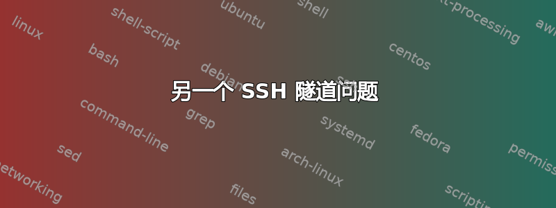 另一个 SSH 隧道问题