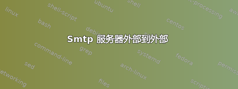 Smtp 服务器外部到外部