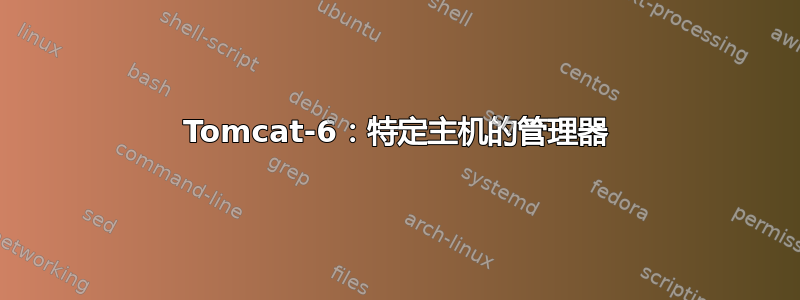 Tomcat-6：特定主机的管理器