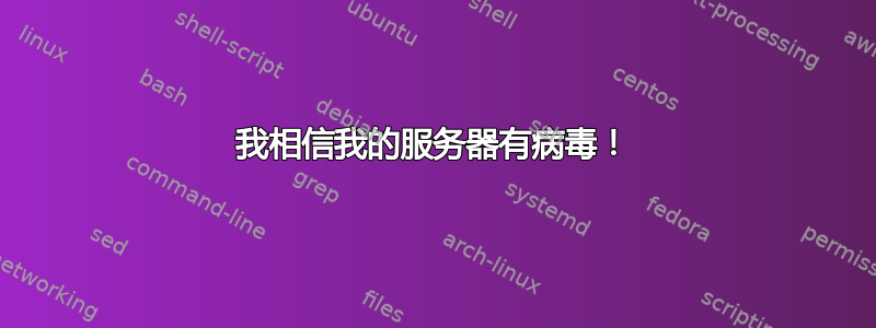 我相信我的服务器有病毒！