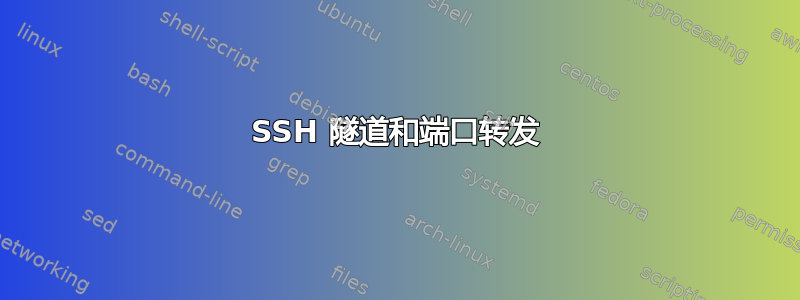 SSH 隧道和端口转发