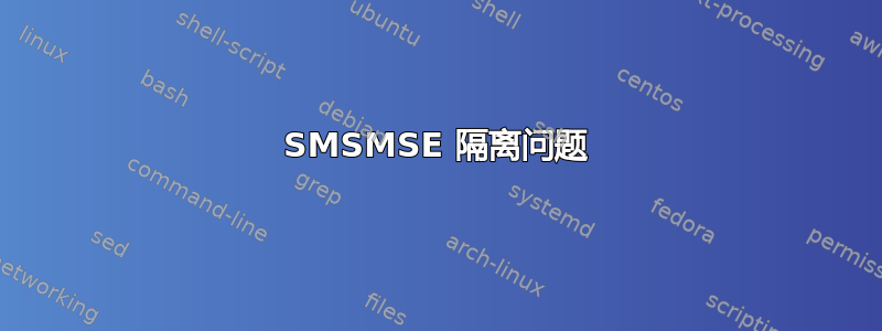 SMSMSE 隔离问题