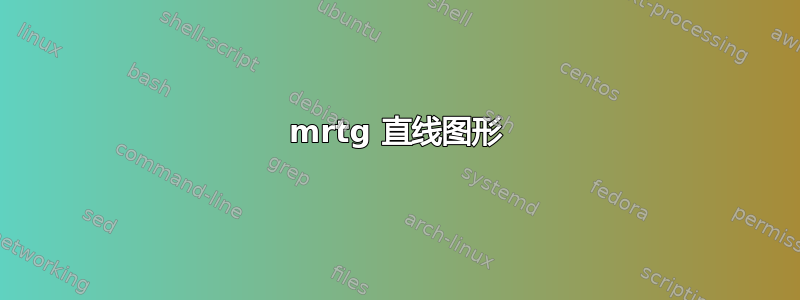 mrtg 直线图形