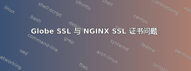 Globe SSL 与 NGINX SSL 证书问题