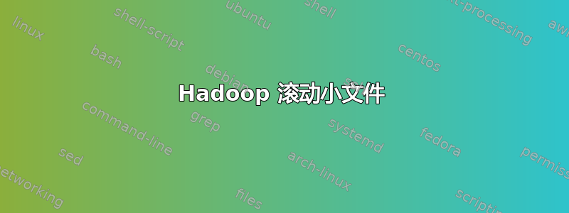 Hadoop 滚动小文件