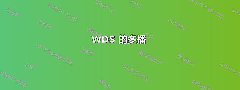 WDS 的多播