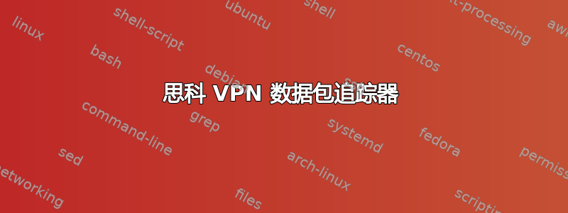 思科 VPN 数据包追踪器