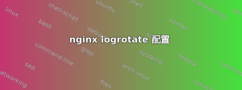 nginx logrotate 配置