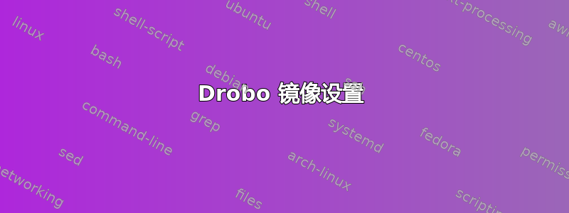 Drobo 镜像设置