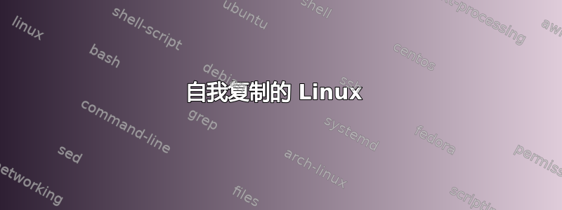 自我复制的 Linux 