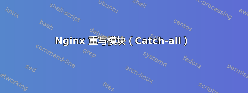 Nginx 重写模块（Catch-all）