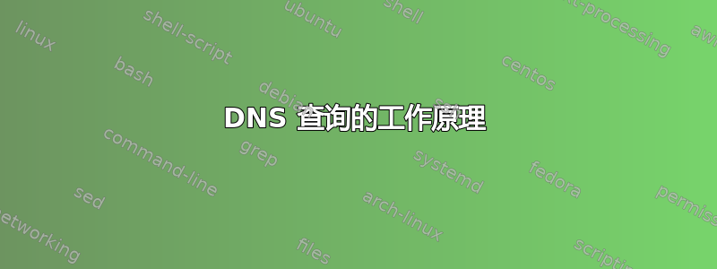 DNS 查询的工作原理