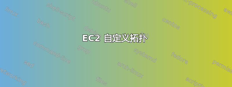 EC2 自定义拓扑