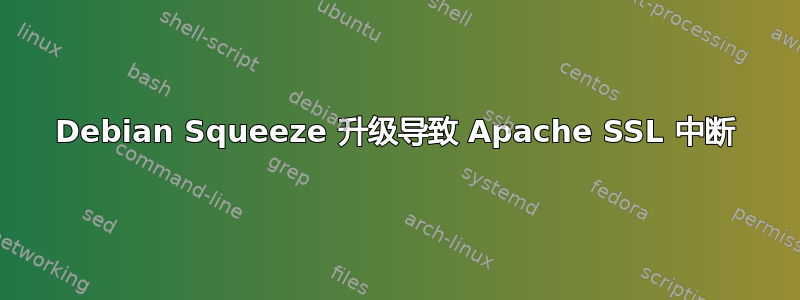 Debian Squeeze 升级导致 Apache SSL 中断