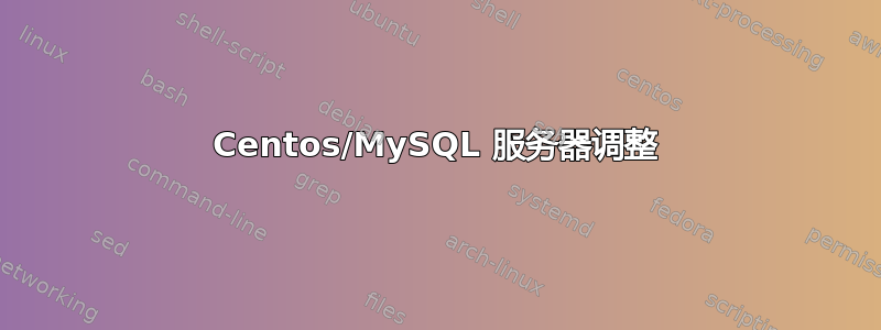 Centos/MySQL 服务器调整