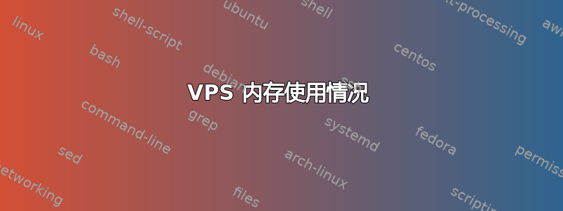 VPS 内存使用情况