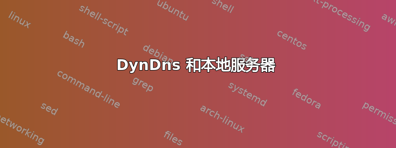 DynDns 和本地服务器