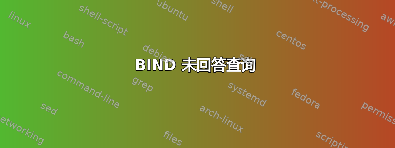 BIND 未回答查询