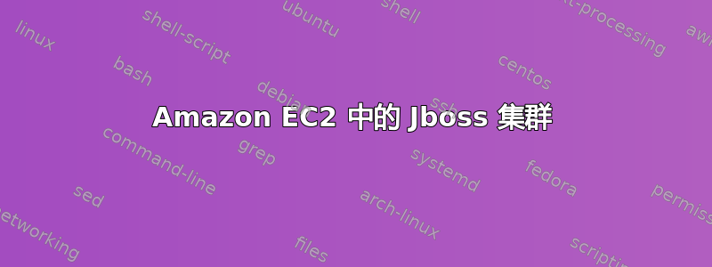 Amazon EC2 中的 Jboss 集群