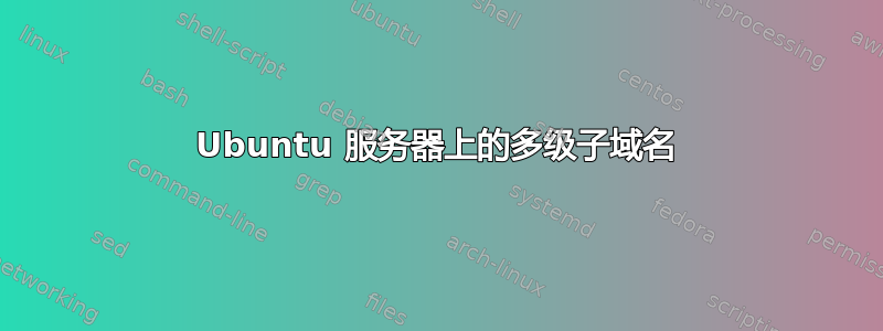 Ubuntu 服务器上的多级子域名