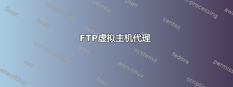 FTP虚拟主机代理