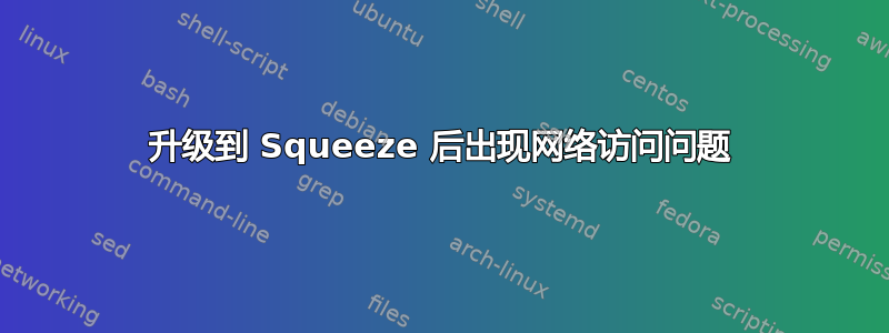 升级到 Squeeze 后出现网络访问问题