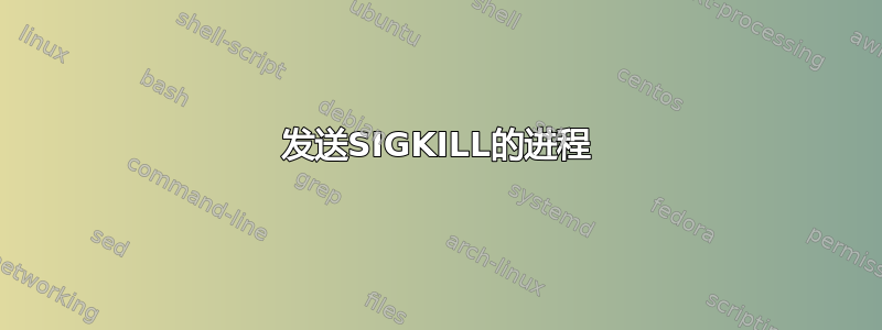 发送SIGKILL的进程