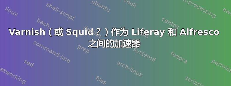 Varnish（或 Squid？）作为 Liferay 和 Alfresco 之间的加速器