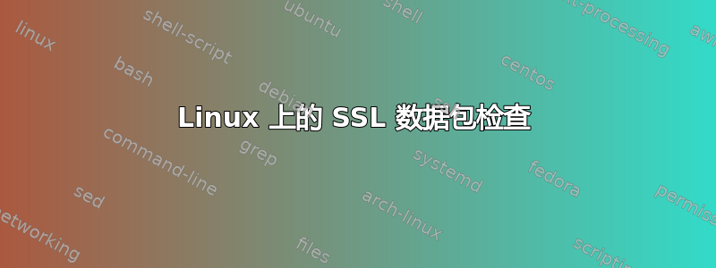 Linux 上的 SSL 数据包检查