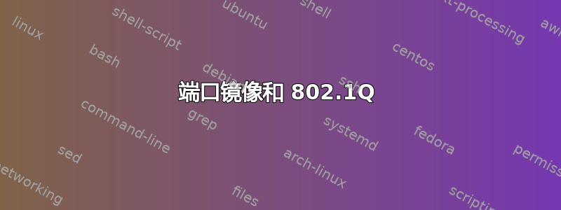 端口镜像和 802.1Q