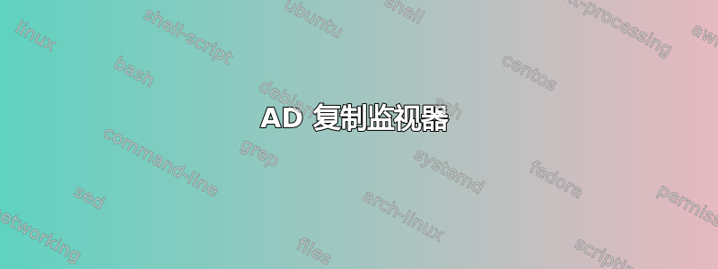 AD 复制监视器