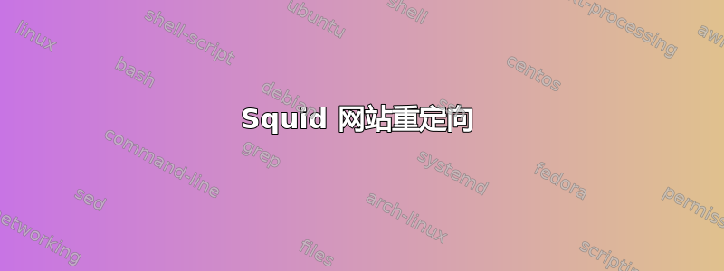 Squid 网站重定向