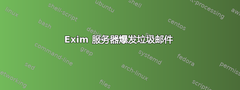 Exim 服务器爆发垃圾邮件