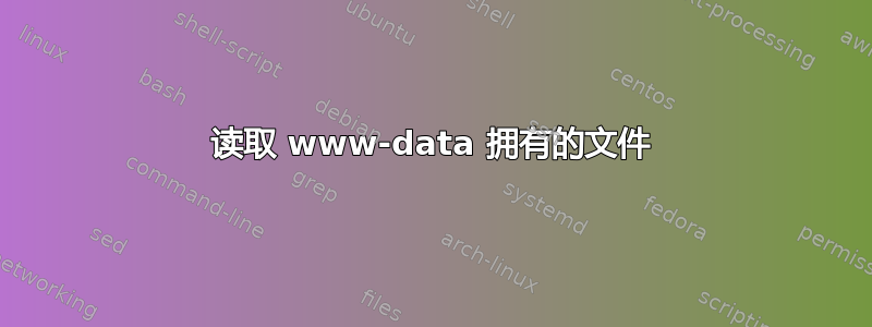 读取 www-data 拥有的文件