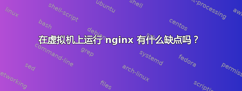 在虚拟机上运行 nginx 有什么缺点吗？