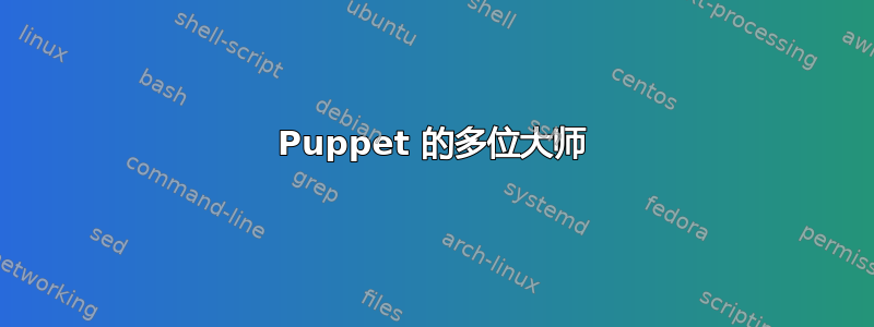 Puppet 的多位大师