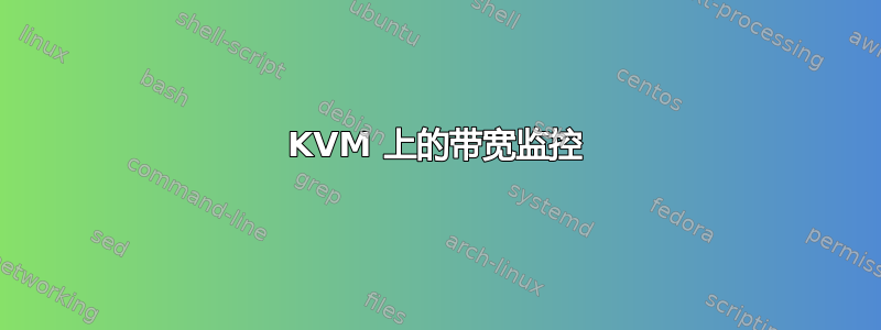 KVM 上的带宽监控