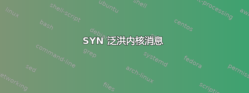 SYN 泛洪内核消息